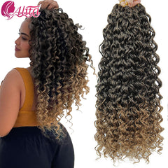 Wavy Strands Crochet Braid Hair Synthetic99