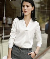 Women Office Work 2 Piece Pants Blazer