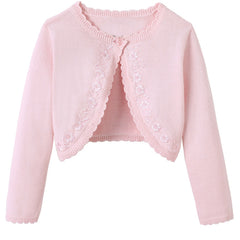 Cotton Embroidered Bolero for Girls