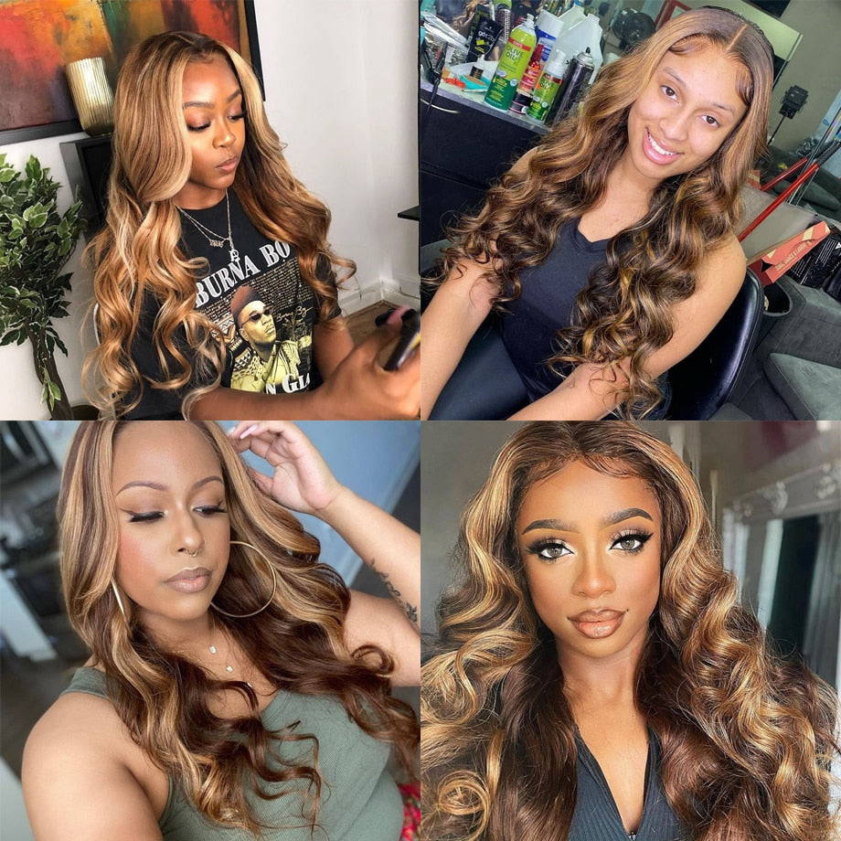Body Wave Lace Front Wig Brazilian
