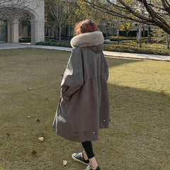 Winter New Long Women's Parker Coat