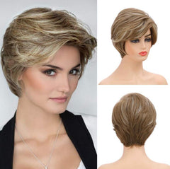 Short Hair Synthetic Wigs for Women