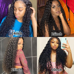 Deep Wave Lace Frontal Wigs