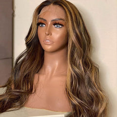 Human Hair Wigs Body Wave Lace