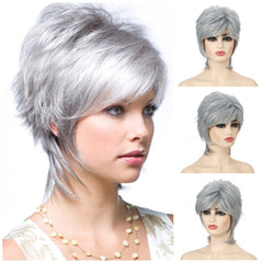 Short Hair Synthetic Wigs for Women