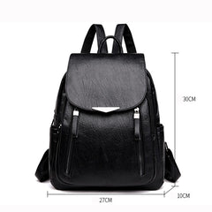 Backpack PU Leather Handbag