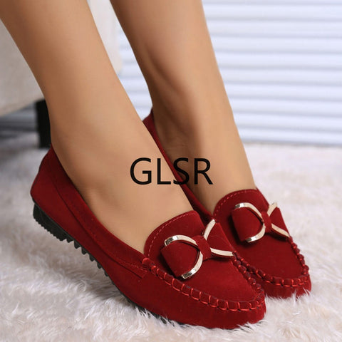 Flat ballet shoes for women