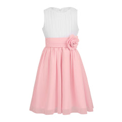 Girls Pleated Princess Dress