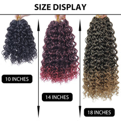 Wavy Strands Crochet Braid Hair Synthetic