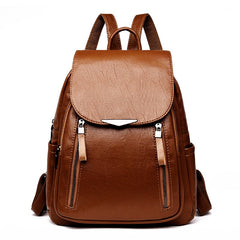 Backpack PU Leather Handbag