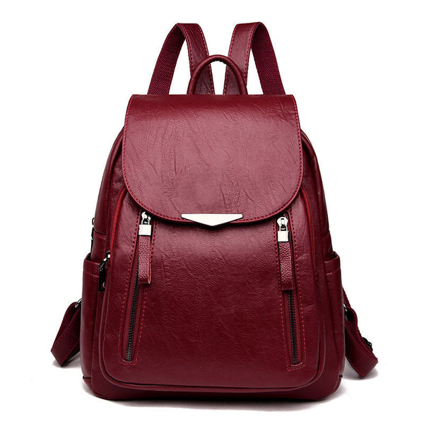 Backpack PU Leather Handbag