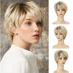 Short Hair Synthetic Wigs for Women