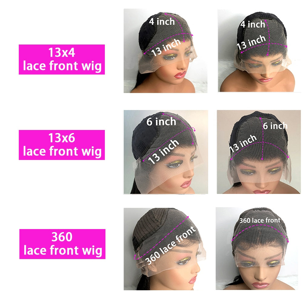 360 Full Lace Wig Human Hair Extension99