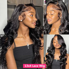 Body Wave 360 Lace Frontal Wig Ponytail