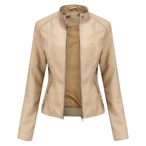 Leather Jacket Ladies Outerwear