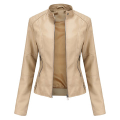 Leather Jacket Ladies Outerwear