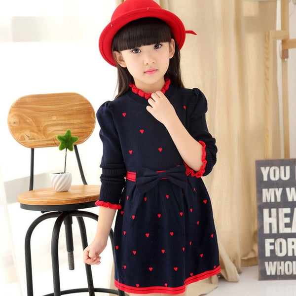 Girls Knitted Dress